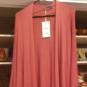 Kimono style tunic sweater